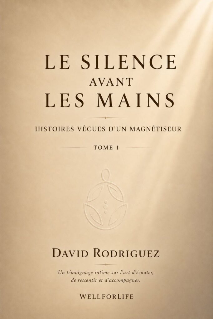 Livre - David Rodriguez Le silence avant les mains, Histoires vécues d'un magnétiseur